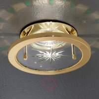 uta built in halogen light low voltage gold green