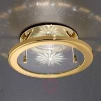 uta built in halogen light low voltage gold blue