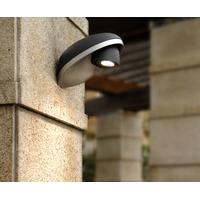 uteggowall exterior led graphite wall light