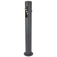 UT/CYLIN3-850 Exterior Medium LED Graphite Finish Post Light