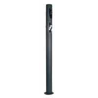 utcylin6 1520 exterior large led graphite double post light