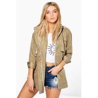 utility festival jacket khaki