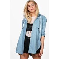 utility festival jacket blue