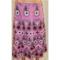 Uttam London Small Pink Patterned Skirt