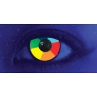 uv rainbow 3 month coloured contact lenses mesmereyez mesmerglow
