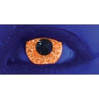 UV Zaa Orange 3 Month Coloured Contact Lenses (MesmerEyez MesmerGlow)