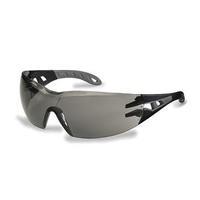 uvex pheos safety spectacles sport style wrap smoke