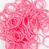 UV Sun Colour Changing Loom Bands Pink 300 Pack
