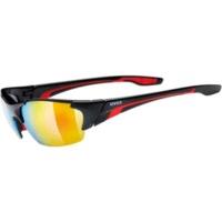 uvex blaze iii black red