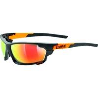 Uvex Sportstyle 702 (black mat orange/mirror orange)