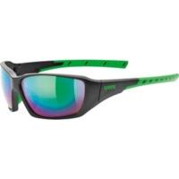 Uvex Sportstyle 219 (black mat green/mirror green)