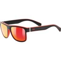 uvex lgl 21 black matlitemirror red