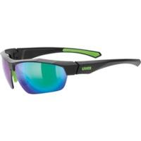 uvex sportstyle 216 black matlitemirror green