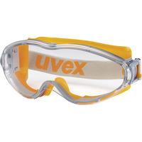 uvex 9302.245 ultrasonic Wide Vision Goggles - Orange/Grey - Clear...