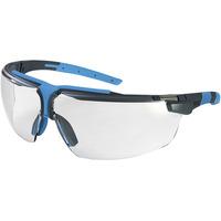 uvex 9190.275 i-3 Safety Spectacles - Anthracite/Blue Frames - Cle...