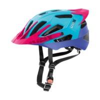 Uvex Quatro Pro Helmet cyan-pink mat