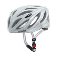 uvex boss race carbon look white