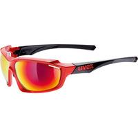 Uvex - Sportstyle 710 Glasses Red/Black