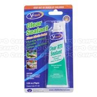 V-Tech Clear Silicone Sealant 75g