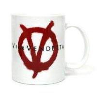 V For Vendetta Mug Logo
