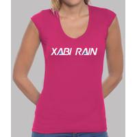 v-neck shirt girl xabi rain