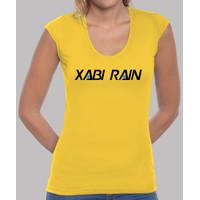 v-neck shirt girl xabi rain