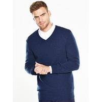 V by Very V Neck Lambswool Jumper
