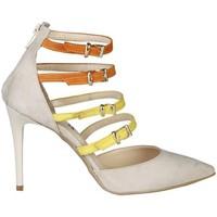 V 1969 SELINE_BEIGE-ARANCIO-GIALLO women\'s Court Shoes in brown