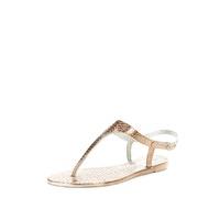 V by Very Fairfield Snake Jelly Toepost Sandals