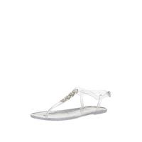 V by Very King Jewel Detail Jelly Toepost Sandals