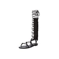 V by Very Grovener Metallic Gladiator Tie Up Sandals