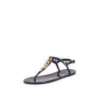 v by very farren chain detail jelly toepost sandals