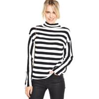 V By Very High Neck Stripe Jumper