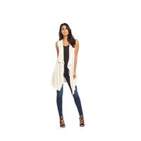 V By Very Sleeveless Waterfall Cardigan