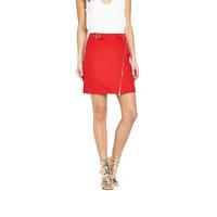 v by very buckle detail skirt