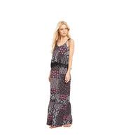 V By Very Lace Tier Jersey Maxi Dress