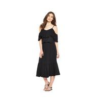 V By Very Gyspy Cold Shoulder Jersey Maxi Dress