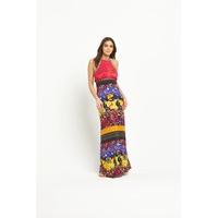 V by Very Crochet Bodice Jersey Maxi Dress