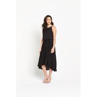 v by very pleated midi dress