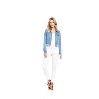 V By Very Frayed Hem Denim Jacket