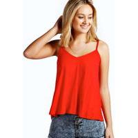 V Neck Swing Vest - poppy