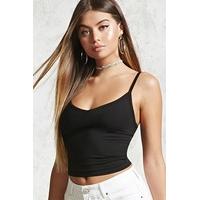 V-Neck Cropped Cami