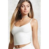 V-Neck Cropped Cami