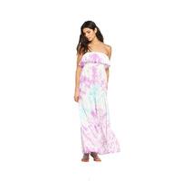 V By Very Tie Dye Woven Maxi Dress