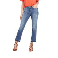 V By Very Frayed Hem Cropped Kickflare Jeans