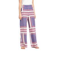 V By Very Printed Wide Leg Trousers