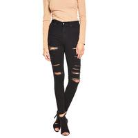 V By Very Ripped Ladder Skinny Jeans