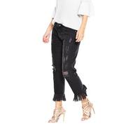 V By Very Extreme Fray Slim Leg Jeans