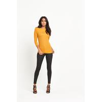 v by very skinny rib jersey top