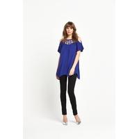 V By Very Embellished Cold Shoulder Tunic